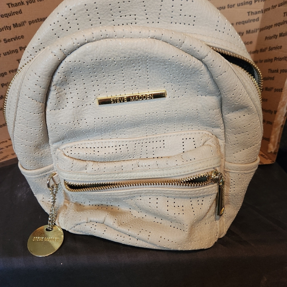 Steve Madden Gray Backpack